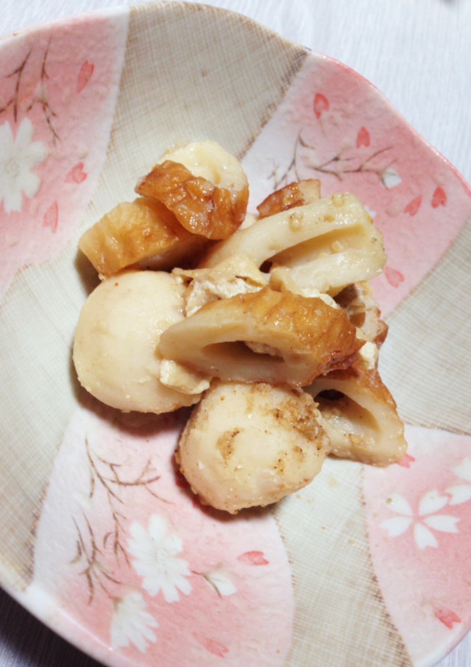 里芋と油揚げの煮物-レシピのメイン写真
