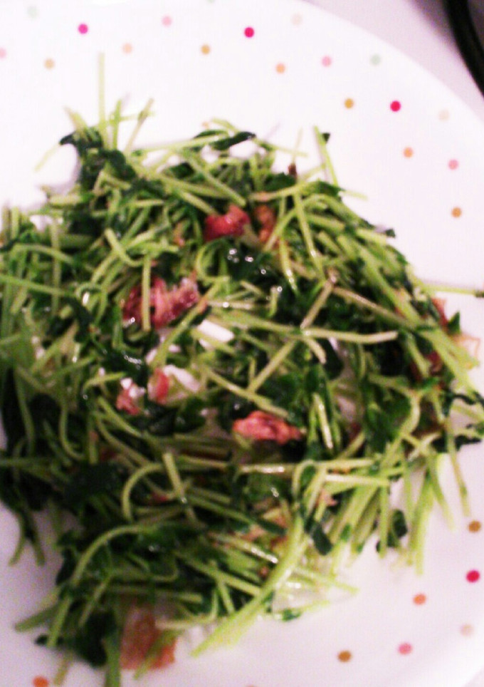豆苗のおかか炒め-レシピのメイン写真
