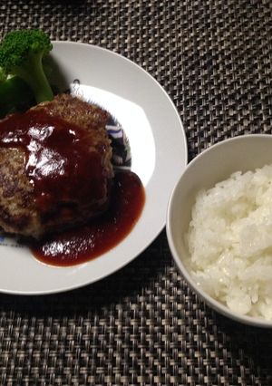 昔ながらのハンバーグ☆-レシピのメイン写真