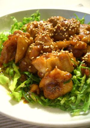 鶏肉のピリ辛味噌炒め-レシピのメイン写真