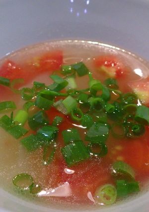 トマトの中華スープ-レシピのメイン写真