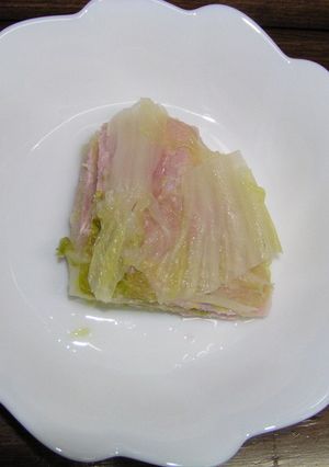 チン白菜調味料いらず-レシピのメイン写真