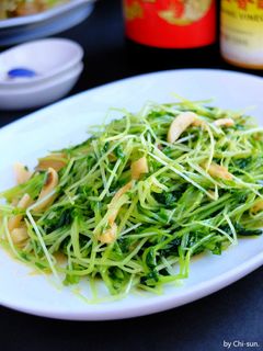 簡単中華☆豆苗のニンニク炒め!-レシピのメイン写真