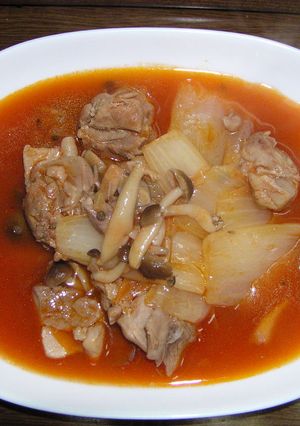 鶏肉トマトジュース煮-レシピのメイン写真