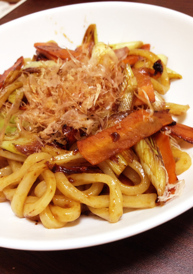 焼きそばの素で！簡単焼きうどん-レシピのメイン写真
