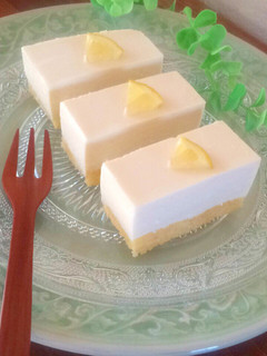 生クリーム無し*お豆腐レアチーズケーキ-レシピのメイン写真