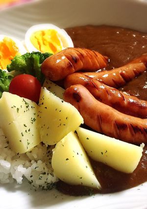 みんな喜ぶ「カレーライス」をお洒落に-レシピのメイン写真