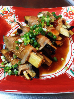 秋茄子の豚肉ソテー!-レシピのメイン写真