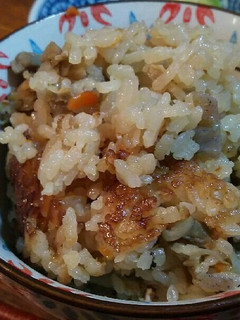 田舎風炊き込みご飯(覚え書き)-レシピのメイン写真