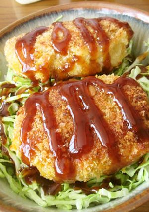 おかずになる★かぼちゃカレーコロッケ！-レシピのメイン写真