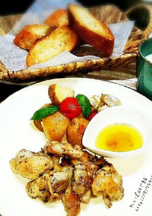 鶏もも肉のオーブン焼き-レシピのメイン写真