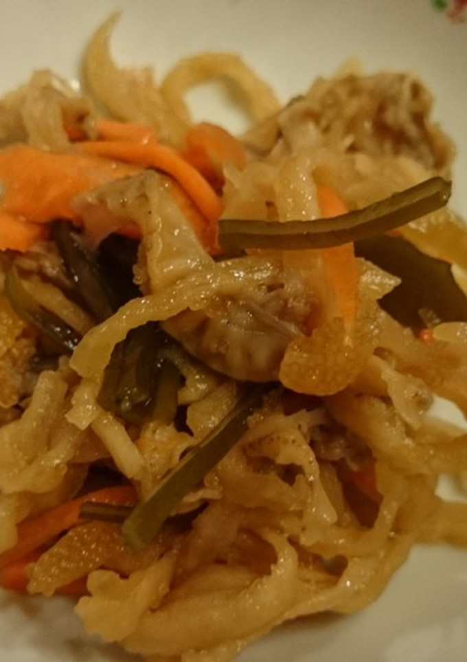 野菜たっぷり簡単松前漬け-レシピのメイン写真