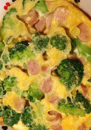 お菓子じゃないよ！ブロッコリーケーキ☆-レシピのメイン写真
