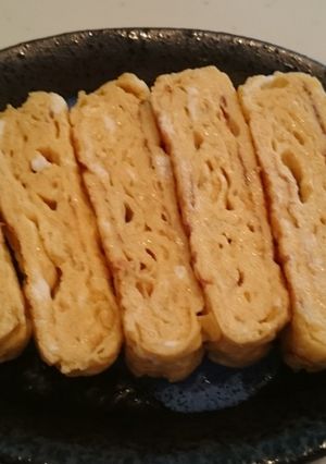 超簡単！カレー風味の卵焼き～お弁当にも！-レシピのメイン写真