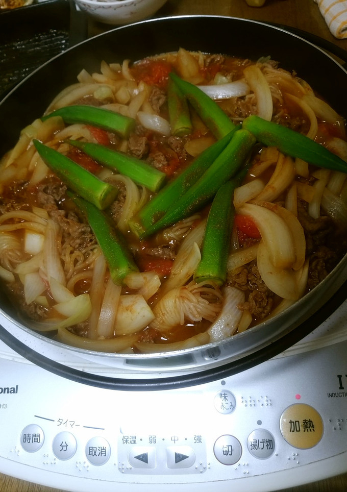 簡単！トマトすき焼き（大阪風）-レシピのメイン写真