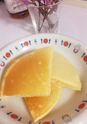 もちふわ きな粉パンケ〜キ-レシピのメイン写真