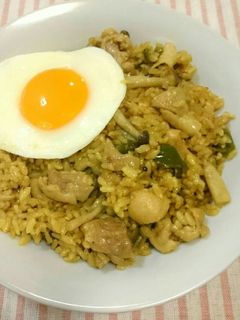 フライパンで作る!カレーピラフ☆-レシピのメイン写真