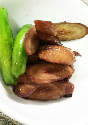 鶏モモとゴボウ焼き-レシピのメイン写真