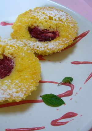 春色レシピ♥*:・°いちごのカップケーキ-レシピのメイン写真