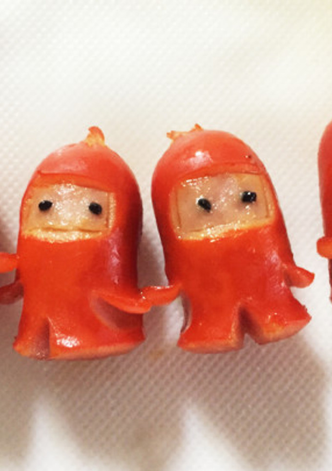 簡単 キャラ弁 おかず 忍者星人-レシピのメイン写真
