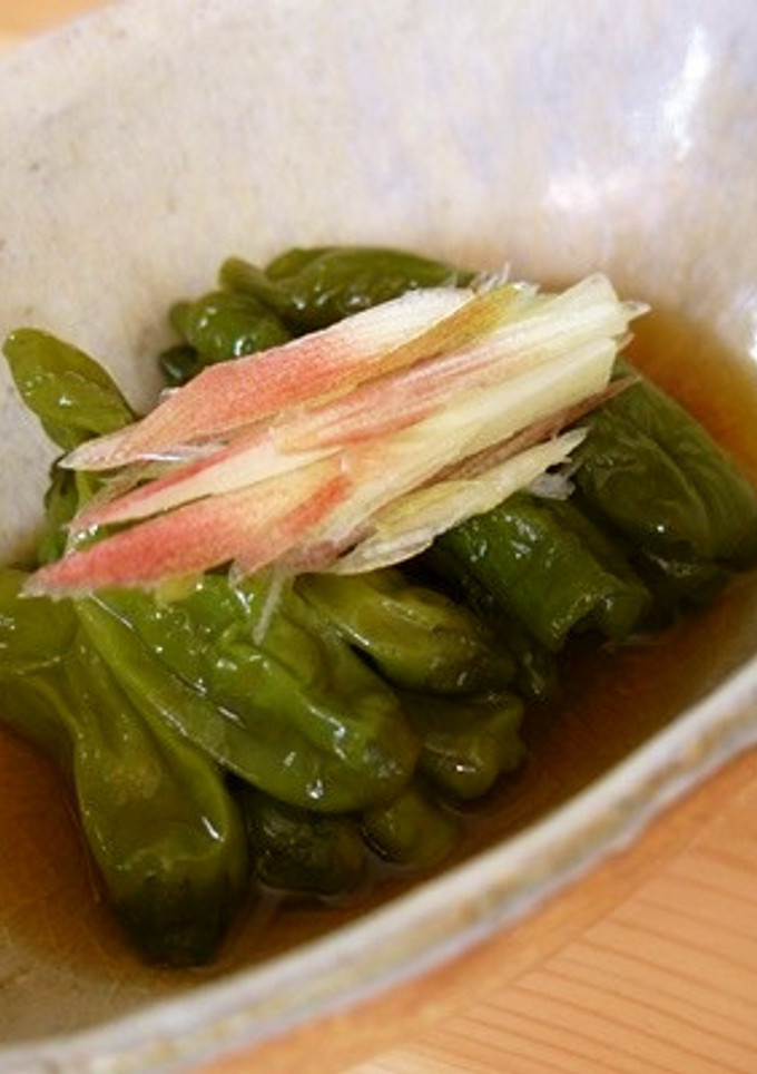 ピーマンとししとうの煮びたし-レシピのメイン写真