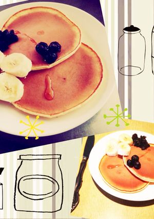 パンケーキ-レシピのメイン写真