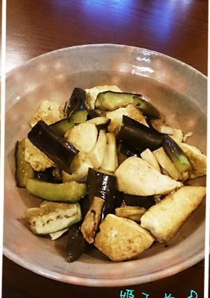 茄子と豆腐の炒めもの☆-レシピのメイン写真