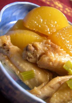 うちの味*大根と手羽中の煮もの-レシピのメイン写真