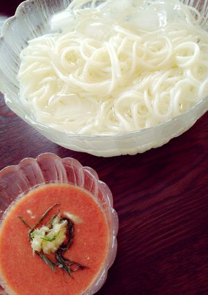 簡単!トマトのつけタレ-レシピのメイン写真