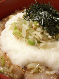 ☆ねぎ塩山椒de豚トロろ丼☆-レシピのメイン写真