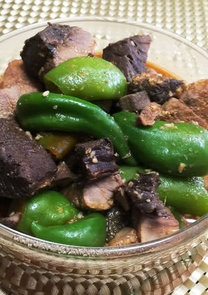 韓国風マグロ角煮-レシピのメイン写真