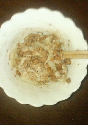 噛めば噛むほどゴマたくあん納豆-レシピのメイン写真