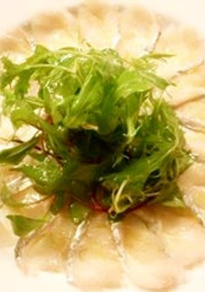 昆布茶を使った簡単昆布締めカルパッチョ　-レシピのメイン写真