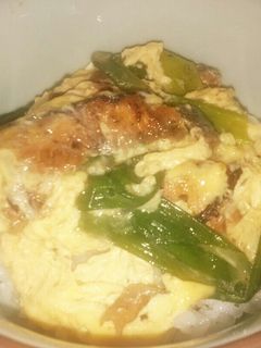 ★サンマの蒲焼きふわふわ卵とじ丼★-レシピのメイン写真