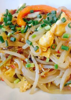 野菜とアミエビのパッタイ-レシピのメイン写真