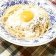 豆腐で明太子ヘルシークリームパスタ巣籠風