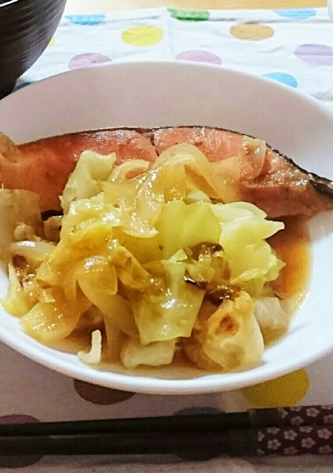 鮭と野菜の蒸し焼き-レシピのメイン写真