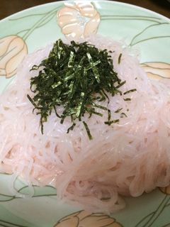 しらたきたらこパスタ-レシピのメイン写真