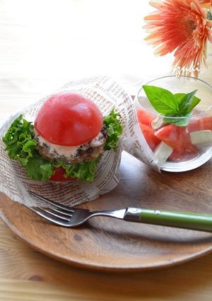 トマ実バーガー-レシピのメイン写真