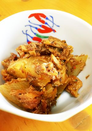 大根と鯖缶の韓国煮-レシピのメイン写真