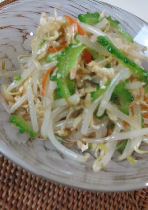 もやしとゴーヤのナムル　～with油揚げ-レシピのメイン写真