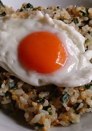 息子大好き！スタミナ納豆炒飯！-レシピのメイン写真