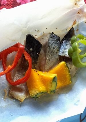さばの包み焼き〜オーブンシートで〜-レシピのメイン写真