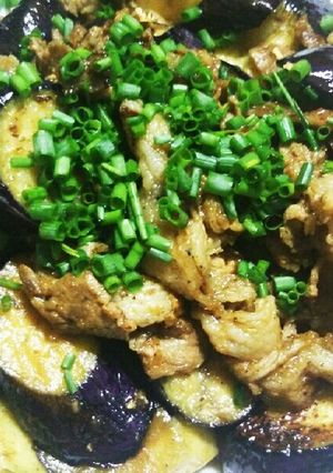 茄子と豚肉の生姜焼き-レシピのメイン写真