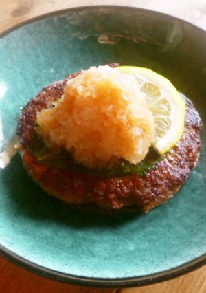 れんこん入り和風ハンバーグ♪-レシピのメイン写真
