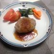 簡単!豆腐と合挽き肉のヘルシーハンバーグ