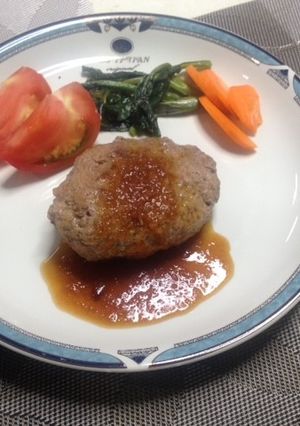 簡単！豆腐と合挽き肉のヘルシーハンバーグ-レシピのメイン写真