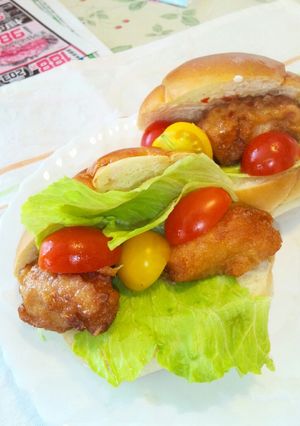 簡単でゴメンねチャイニーズチキン風サンド-レシピのメイン写真