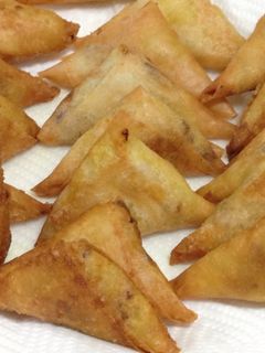 春巻きの皮で作るサモサ-レシピのメイン写真