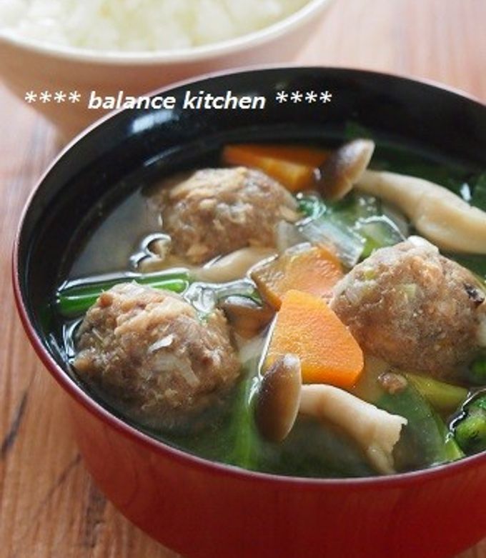 時短・簡単！いわし缶でつみれ汁-レシピのメイン写真